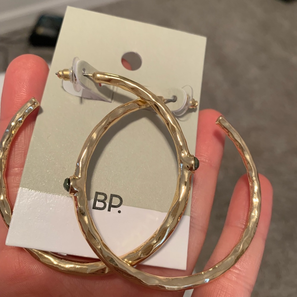 Brand New BP Hoop earrings